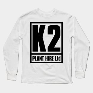 K2 Plant Hire Ltd (transparent logo) Long Sleeve T-Shirt